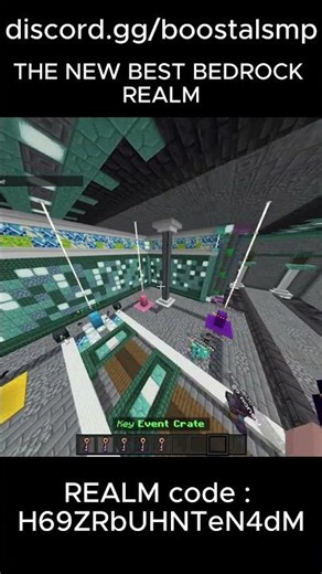 The best Bedrock REALM !!! #minecraftrealms