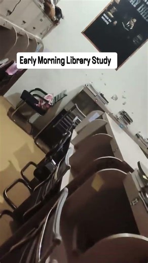 Success Morning in Library | Study Hard Dream Big #ssc #library #librarymotivation