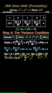 Can You Solve This JEE Main Probability Problem?😈Only Smart Aspirants Solve This (Probability) #jee