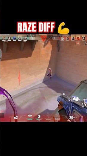 Pure Raze Diff 💀🔥 || Valorant Gameplay