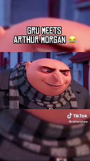 Gru Meets Arthur Morgan Meme | Funny Red Dead Edit