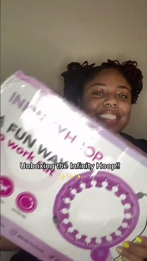 We love a good unboxing! Get your Infinity Hoop for $$ off today!!