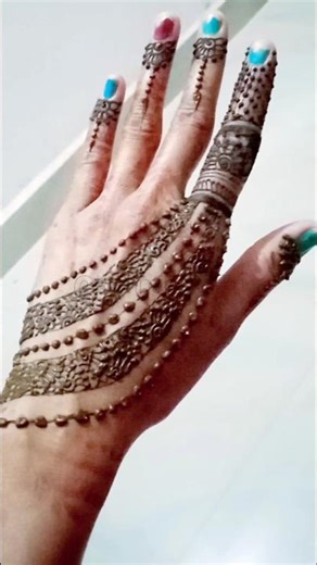 Stylish Hand Chain Mehndi Design 2026 | Simple & Elegant Finger Mehndi | Trending Arabic Mehndi