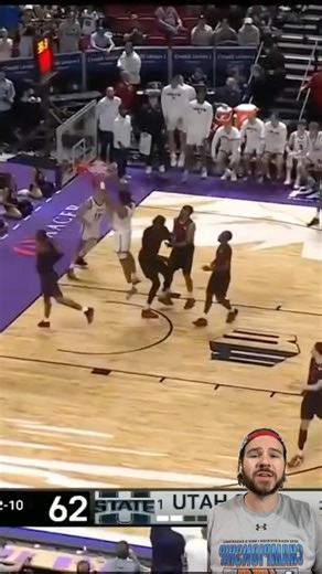 UTAH ST THIRSTY FOR A WIN!!!🏀🏆🥇🥿#shorts