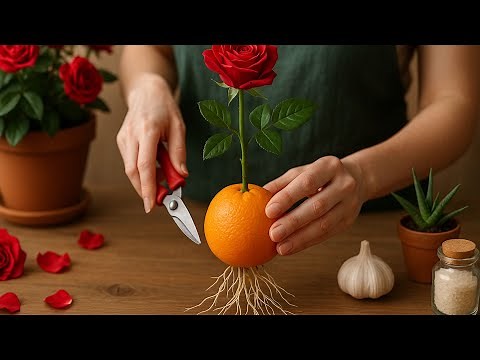 The Easiest Unique Method to Propagate Roses at Home