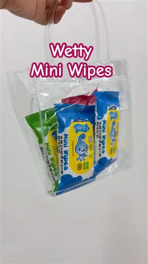 Wetty Mini Wet Wipes #shopeeytdeals
