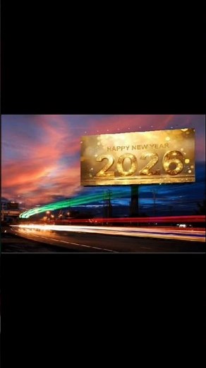 💥New Year Billboard Design in Photoshop | 2026 Creative Billboard Poster Tutorial💥