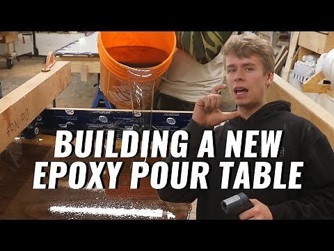 How to Build an Epoxy Pour Table