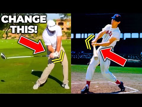 Baseball Swing vs Golf Swing (The #1 Difference!)