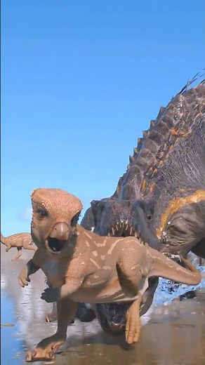Indoraptor hunting Homalocephale! Jurassic World Evolution 3