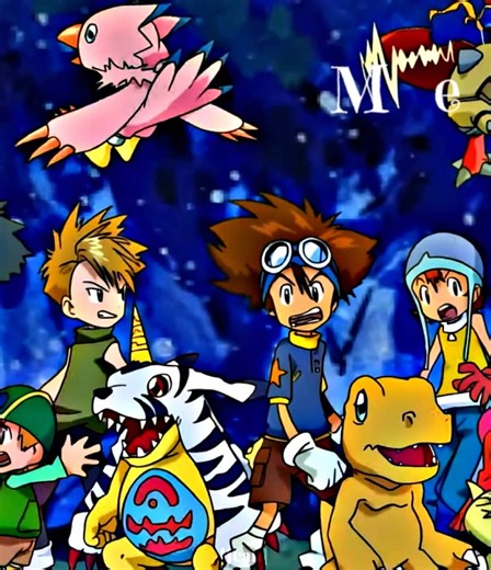 Digimon Adventure (Japanese: デジモンアドベンチャー, Dejimon Adobenchā) follows a group of ordinary children whose summer camp takes an extraordinary turn when they are mysteriously transported to the Digital World, a vast parallel realm inhabited by creatures known as Digimon. Stranded in this unfamiliar land, Taichi Yagami and his friends each partner with a Digimon companion who evolves and grows stronger through the power of their bond. As the children—now known as the DigiDestined—struggle to survive 