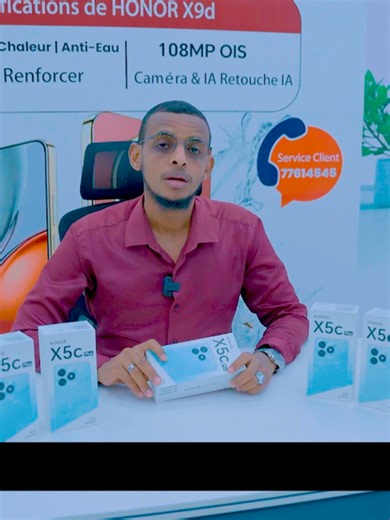 HONOR X5C Plus prix et paiement par échéance Djibouti