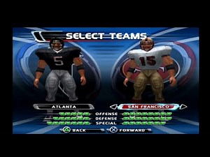 NFL Blitz 2002 Falcons vs 49ers Gameplay!
