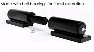 Heavy Duty Gate Hinge 2-Pack 7 inches | Door Hinge Barrel Hinges 900 Lbs Load Capacity for Swing Gate, Trailer Ramp Gate - Weld on Hinges