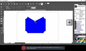 Add, remove & Split nodes - SignCut Draw