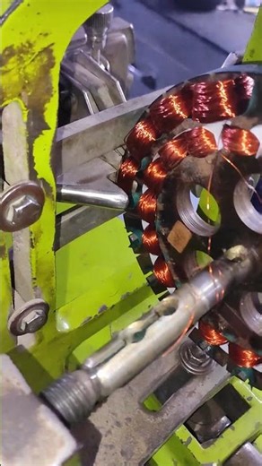cilling fan rewinding machine (electrical) #connection #electrical #rewindingmachine #rewinding