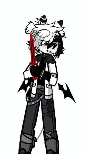 Y/N animation test | TW! Stab sound + fake knife! | #fypシ #ytshorts #gachaclub #gacha #gachalife