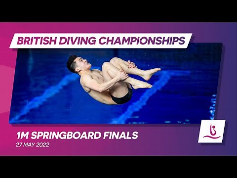 British Diving Championships 2022: 1m Springboard Finals