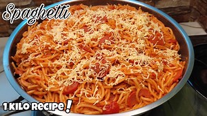 Tastiest Spaghetti Recipe ❗ Pinoy Style Spaghetti ‼️ Ingredients: 👉1 kilo spaghetti pasta 👉1/2 kilo ground pork 👉4 cloves garlic(minced) 👉1 medium onion(minced) 👉2 tbsp fish sauce(patis) 👉6 pcs jumbo red hotdogs 👉1 & 1/2 cup banana ketchup 👉1/2 tsp ground black pepper 👉1 pork broth cube 👉4 tbsp brown sugar 👉1 large red bell pepper 👉2 packs Filipino style spaghetti sauce (500 grams each) 👉1 cup grated cheese 👉1/2 tsp salt(or depends to your taste) 👉 Grated cheese - for toppings #pi