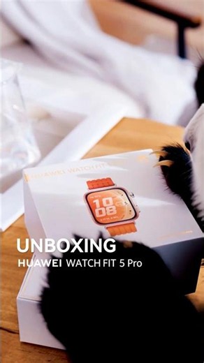 Unbox the all-new HUAWEI WATCH FIT 5 🚀