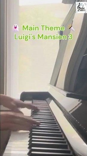 Luigi's Mansion 3 Main Theme - Piano Cover + Sheet Music PDF #piano #sheetmusic #luigismansion