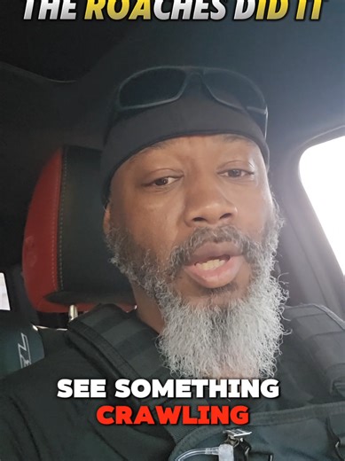 Behind The Badge:Damn Roaches #roaches #work #crash #fyp