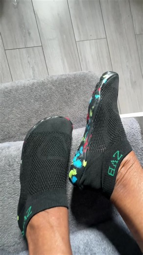Women's Water Shoes with Wide Toe and EVA Sole, Elastic Knit Upper, Soft Comfortable Lightweight Swimming Shoes, Breathable Water Shoes, Water Footwear, Water Aqua Shoes #watershoes #tiktokmademebuylt