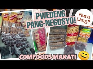 COMFOODS MAKATI | Murang bilihan ng goodies! Pwedeng pang-negosyo! | Ice Detoizkie