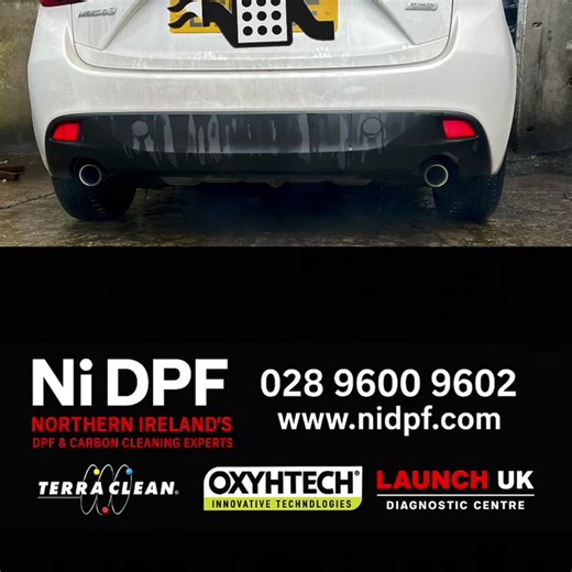 Here we have a 2015 Mazda 3 Diesel with a severely restricted DPF. Before cleaning, the DPF back pressure was reading almost 2 psi. After our four-stage on-vehicle DPF clean, the pressure dropped to a healthy 0.05 psi. The Mazda is now back to full power, with no fault codes and no dreaded flashing DPF light. All resets and adaptations were carried out after cleaning. ✔️ Our Services: • On-Vehicle DPF Cleaning • Off-Vehicle DPF Cleaning • DPF Assessments • Carbon Cleaning • Diagnostics • Remaps 