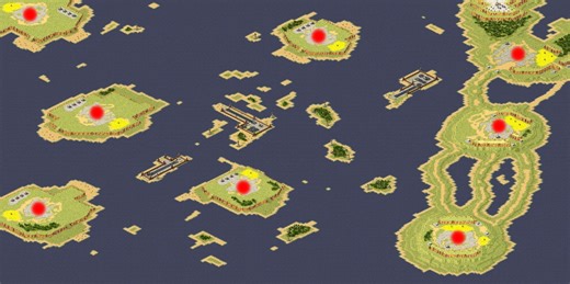 Naval Blast (2-8) RA2 Yuri Maps by Catfoodbandit addon - C&C: Yuri's Revenge