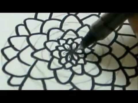 How To Draw A Flower - Carnation Flower