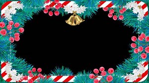 Border Frame Christmas Alpha Channel Stock Footage Video (100% Royalty-free) 1020239023 | Shutterstock