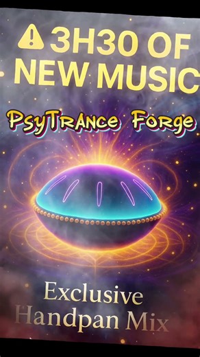 ⚠️ STOP — 3H30 of UNRELEASED Handpan Psytrance Just Dropped! 🌌🔥