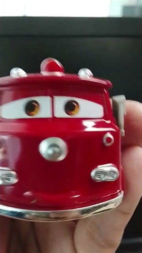 This Cars Fire Truck Looks Incredible Up Close | Red & Lightning McQueen Collection