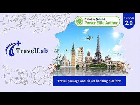 TravelLab Travel Package Ticket Booking Platform