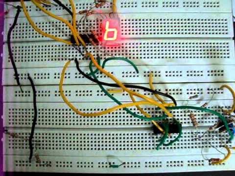 0 - 9 counter using IC 7493