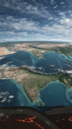 Continental drift- Formation of the great Himalaya