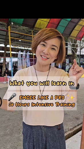 🤩 Excited to share what my emcee class is all about!✨ ⁣⁣Emcee Like A Pro - 36 Hours Intensive Training 🎤 is divided into TWO comprehensive parts:⁣⁣ Personalized Speaking Skills and Emceeing Mastery🔥 Don’t miss this opportunity to develop your skills and build your confidence. 🕺🏻💃🏻 Comment ‘JOIN’ now to secure your spot and embark on this exciting journey with us! 💪🏻😎⁣⁣ #EmceeLikeAPro #ECLAP #EmceeTraining | Chui Ling