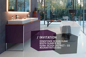 41K views · 145 reactions | Save the date: Downtown Design Dubai starts on November 13 - come to see us and discover the bathroom of tomorrow. You will find us at booth number B22. We look forward to a lively exchange of ideas in the Duravit bathroom! | Duravit AG | Facebook
