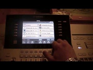 Tyros 4 Registrations Tutorial