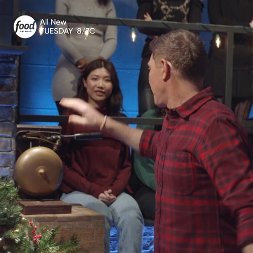 Every Time a Bell Rings There’s a New Episode of Beat Bobby Flay Holiday Throwdown Tuesday at 8|7c. | Food Network