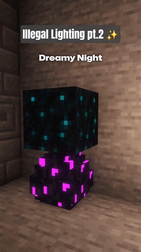 illegal lighting build in minecraft, also Check out the sound title ✨️ #minecraft #shorts