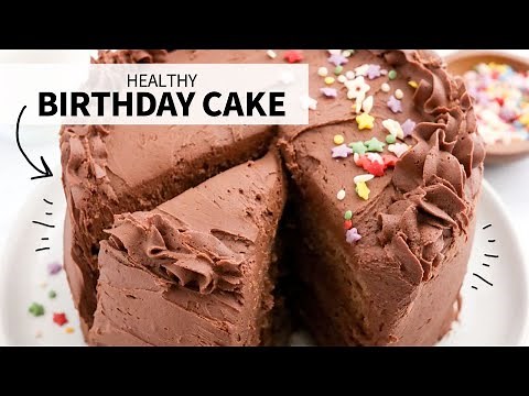 Healthy Birthday Cake | No flour required!