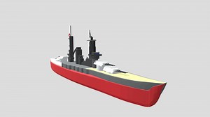 Battleship - Download Free 3D model by michael-dg