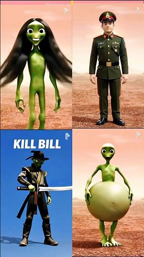 Green Alien Dance | El Chombo - Dame Tu Cosita feat. - Yeşil Uzaylı Dansı#yeşiluzaylı #damelagomita