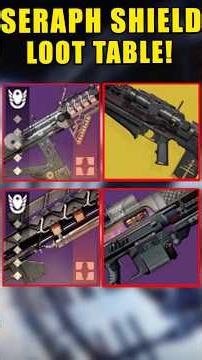Operation Seraph Shield Mission Craftable Weapon Pool and GOD ROLLS! #destiny2