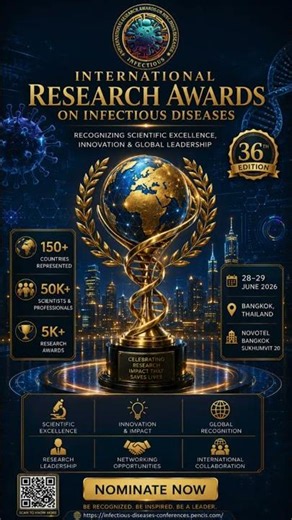 36th Edition of Infectious Summit | 28–29 June 2026 | Bangkok,Thailand#pencis #researchawards