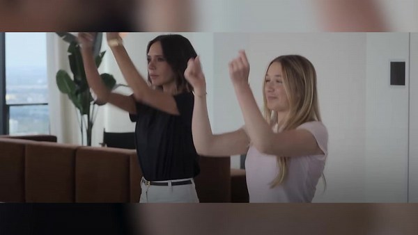 WATCH: Harper Beckham teaches mom Victoria how to dance for TikTok