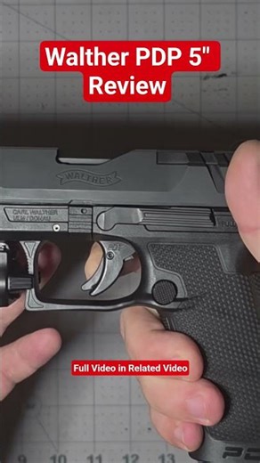 Walther PDP Trigger Wall Demo (Linked the Full Review!)