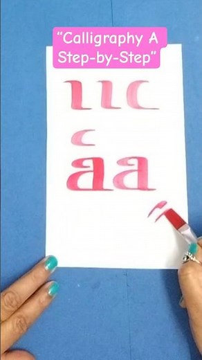 “Calligraphy A Step-by-Step” #trending #calligraphy #viral #art